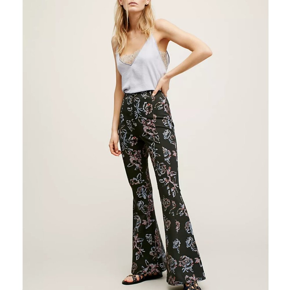 Born to be Wild Printed Pant Free People